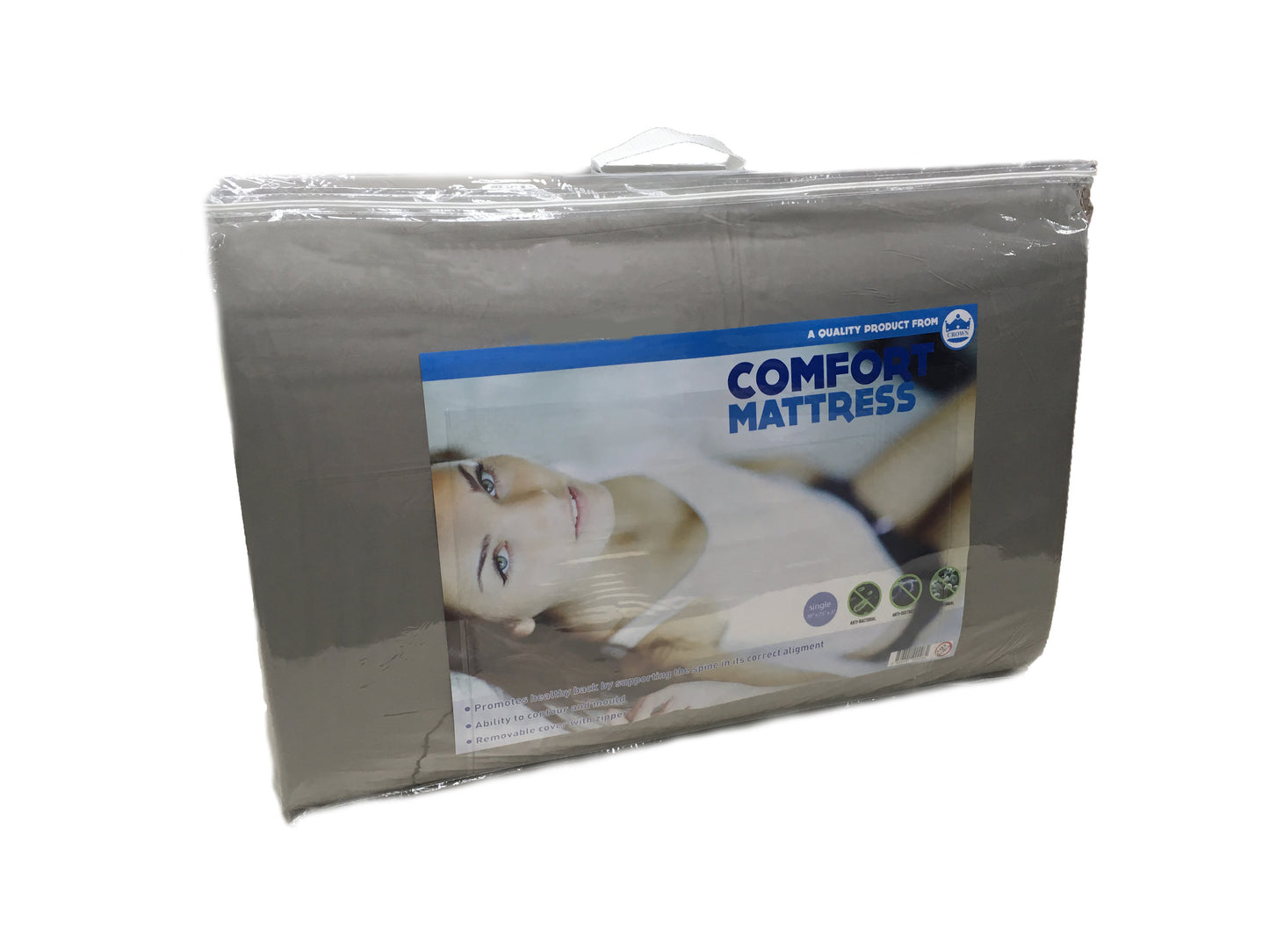 Crown Mattress 3inch height w/zipper cover