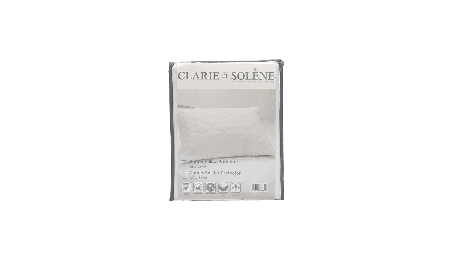 Clarie De Solene Pillow Protector with Zipper