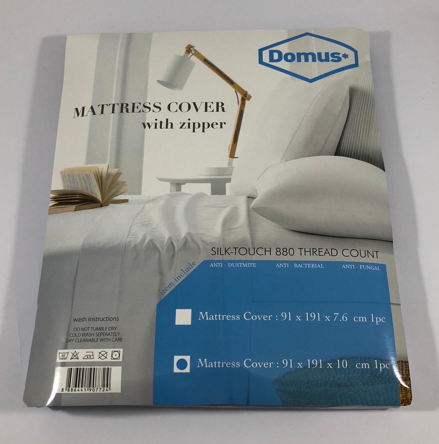 Domus Mattress cover w/zipper