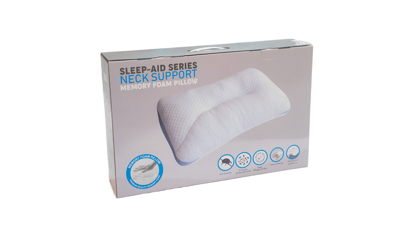 Neck Support Memory Foam Pillow