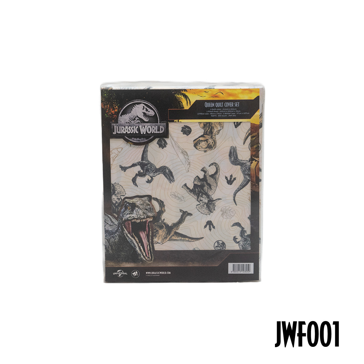 Jurassic World Series Quilt Cover Set JWF001