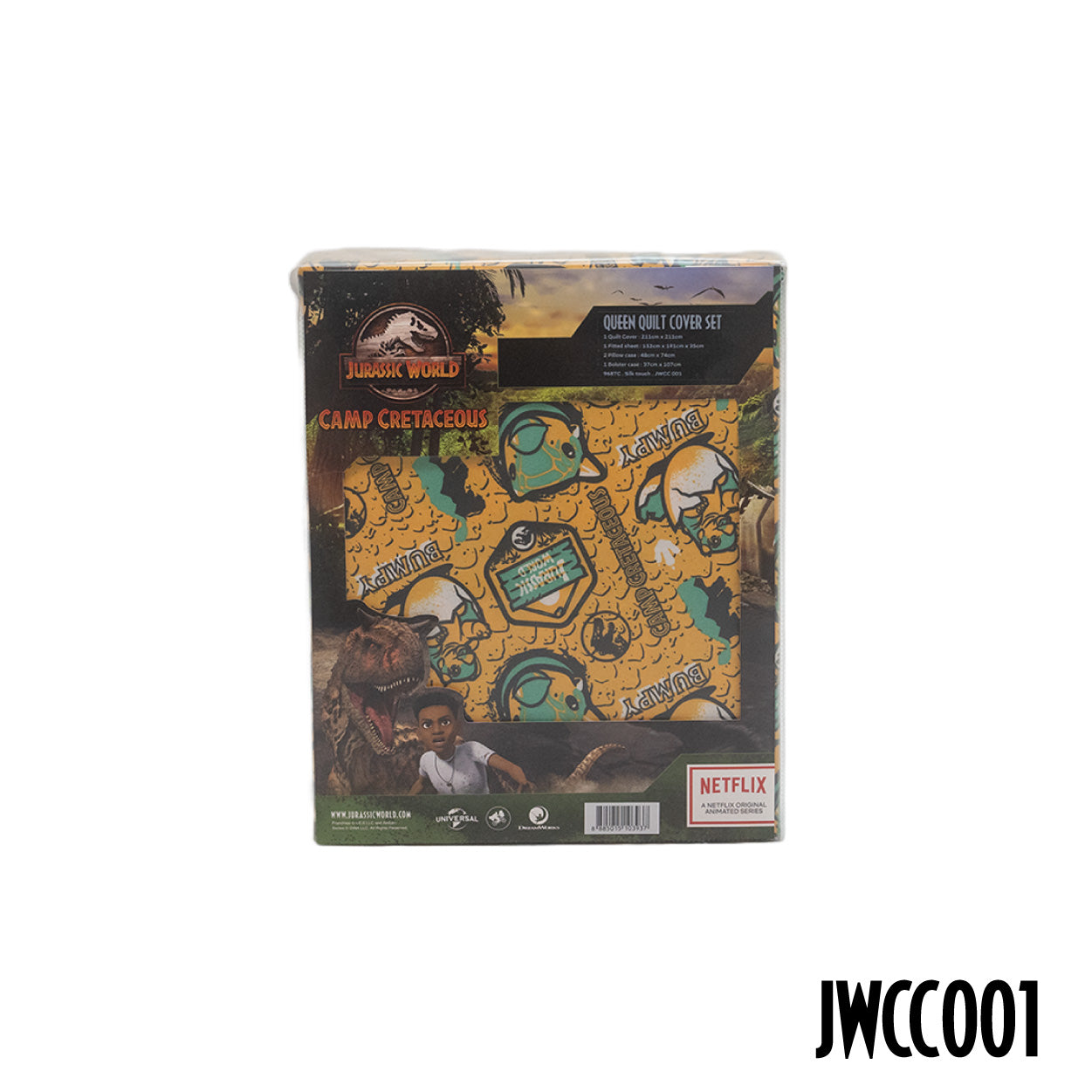 Jurassic World Series Quilt Cover Set JWCC001
