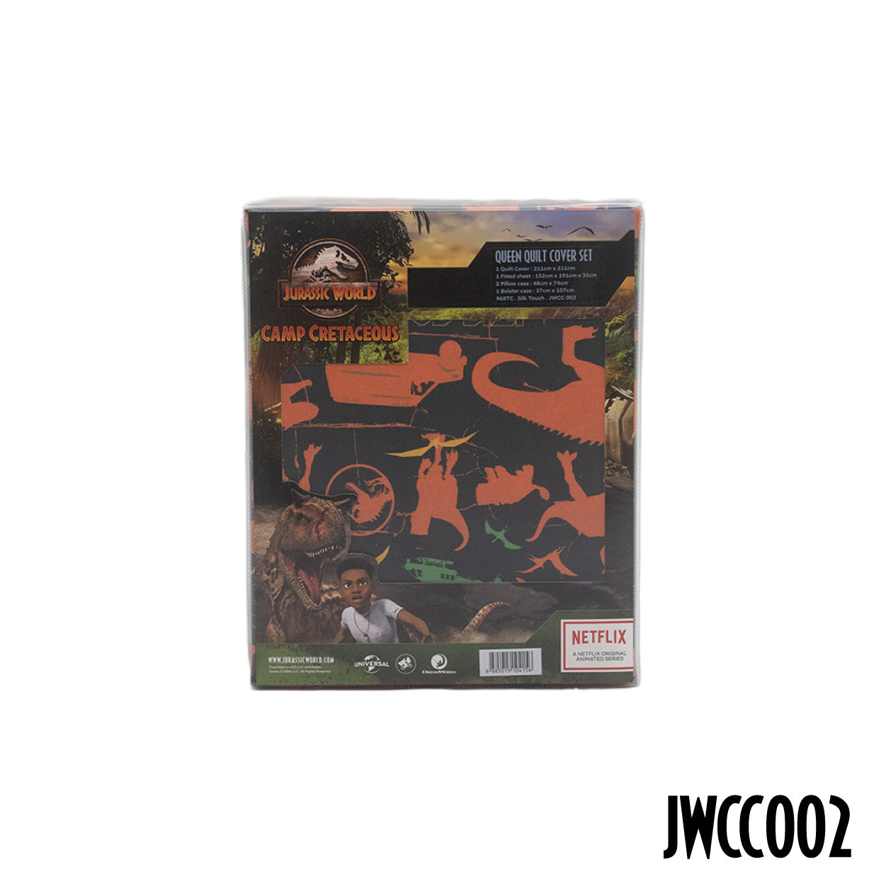 Jurassic World Series Quilt Cover Set JWCC002