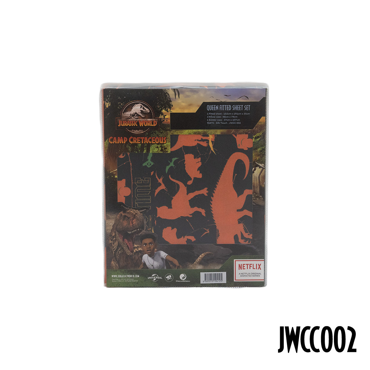 Jurassic World Series Fitted Sheet Set JWCC002