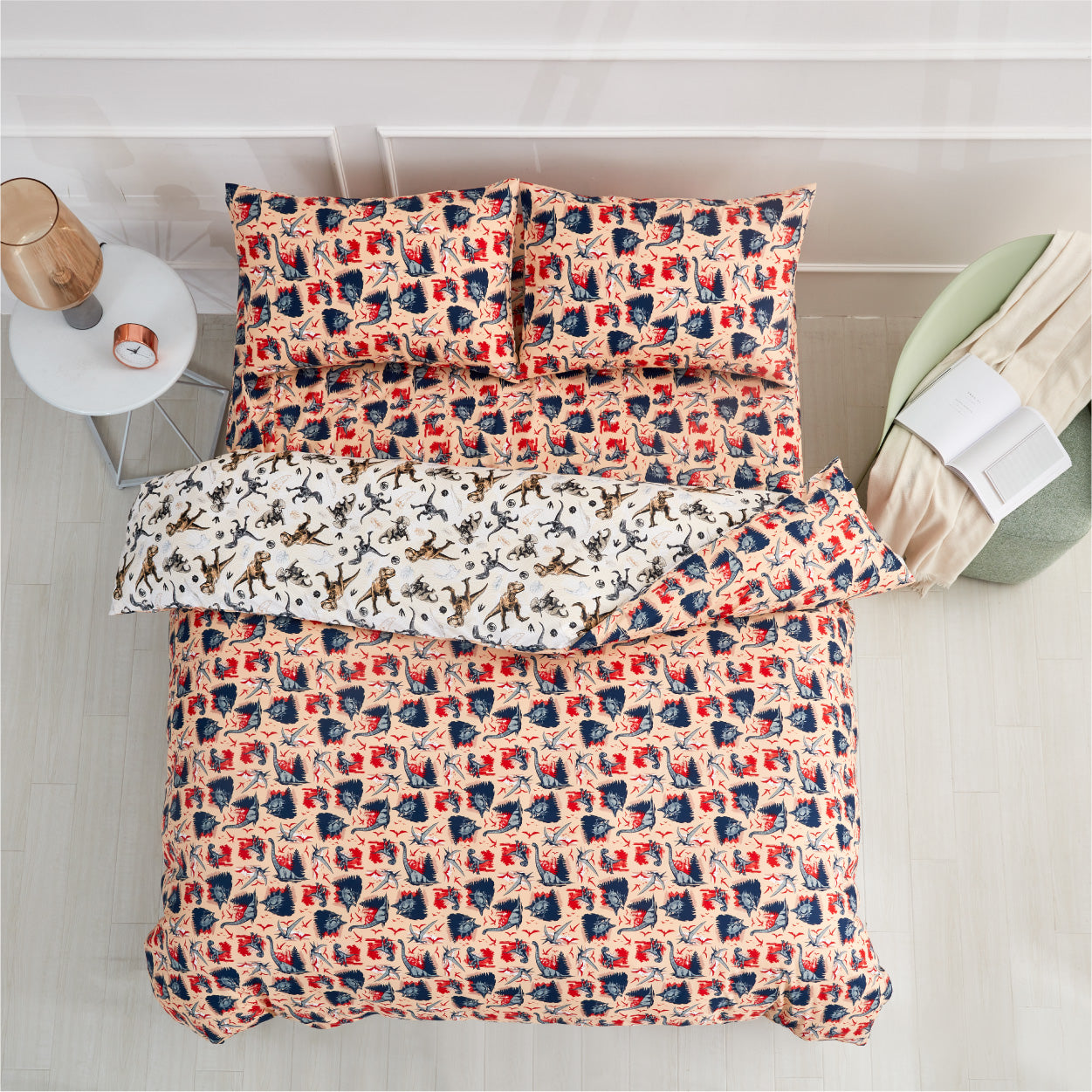 Jurassic World Series Fitted Sheet Set JWF002