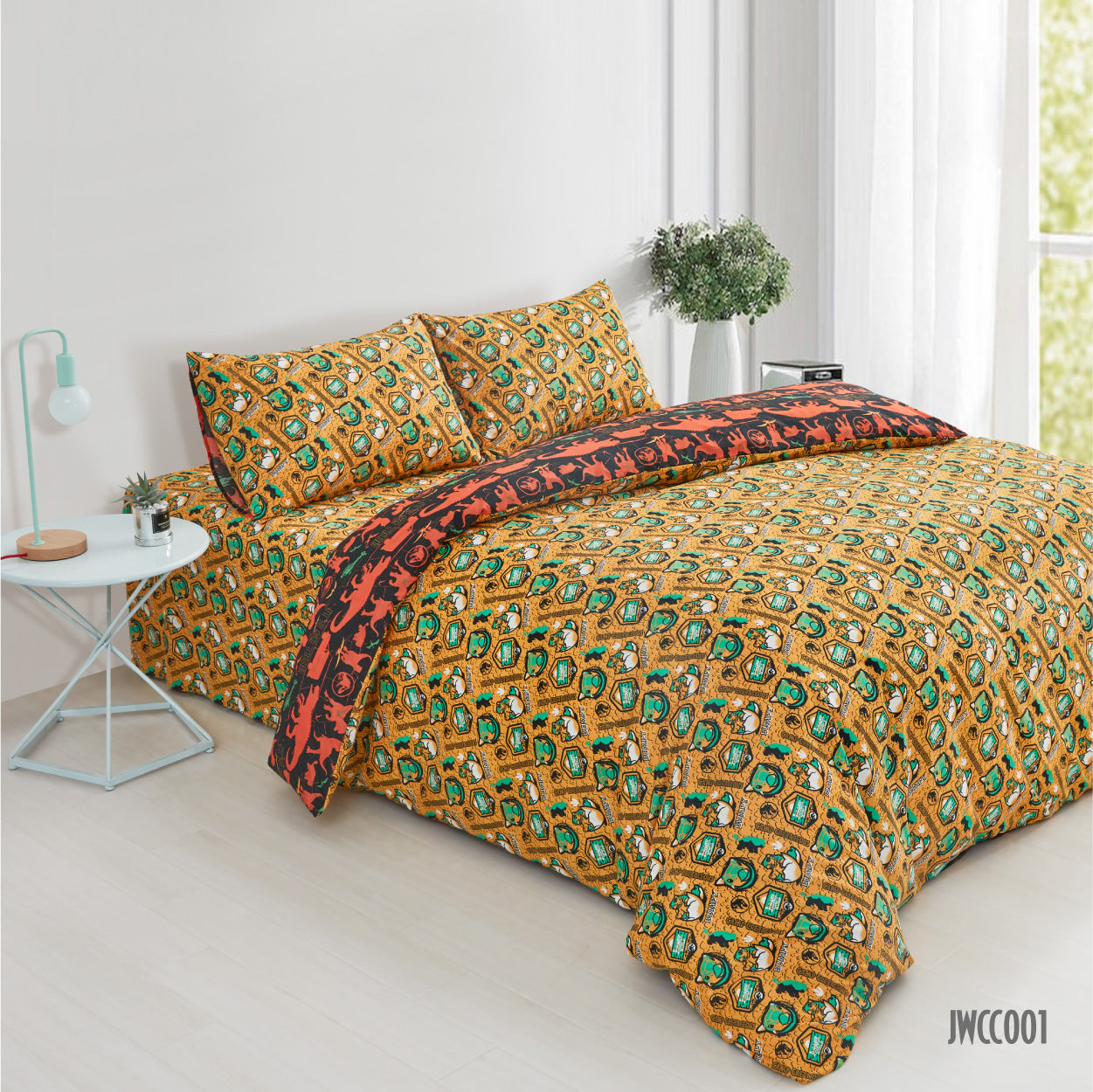 Jurassic World Series Fitted Sheet Set JWCC001