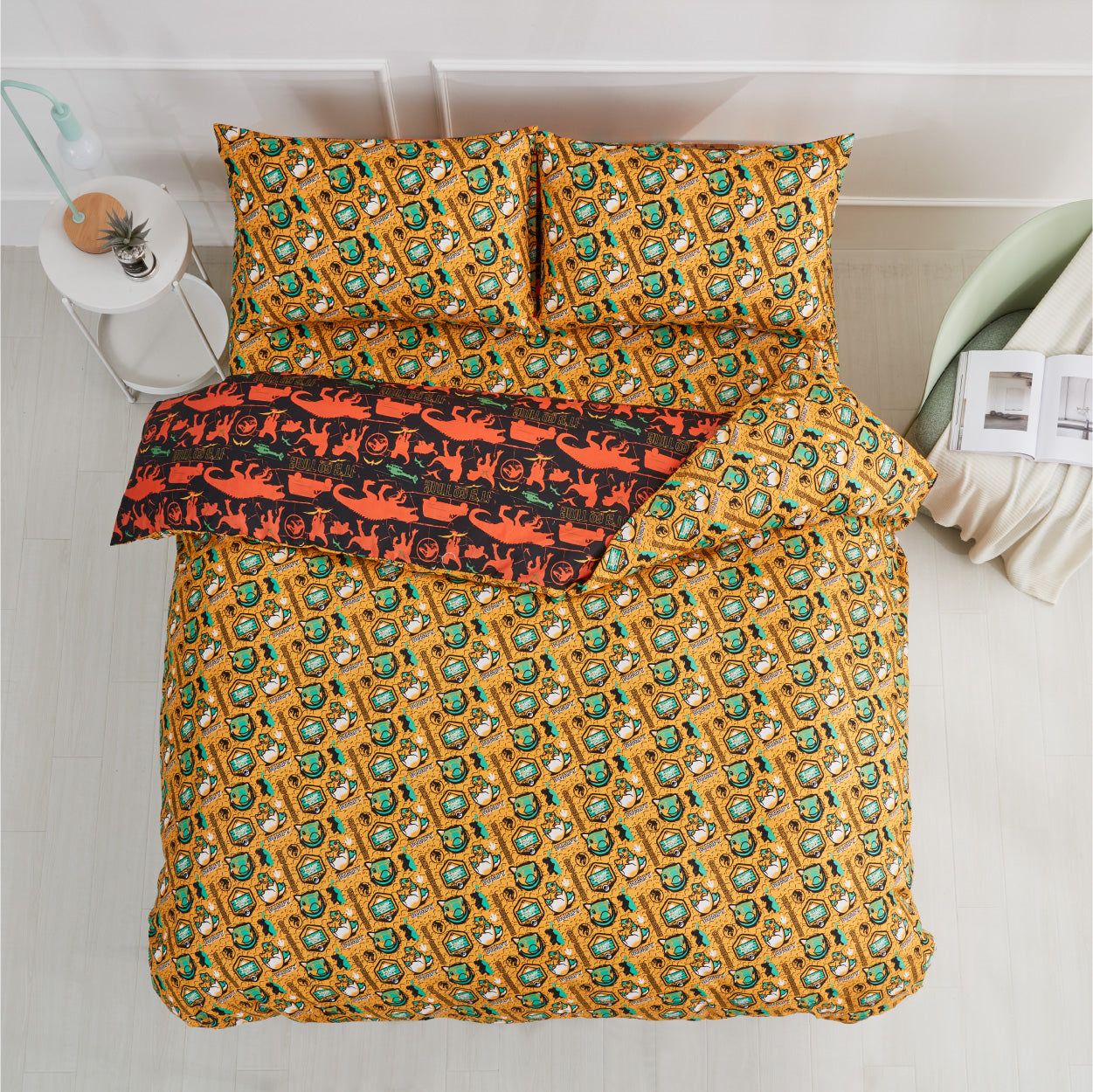 Jurassic World Series Fitted Sheet Set JWCC001