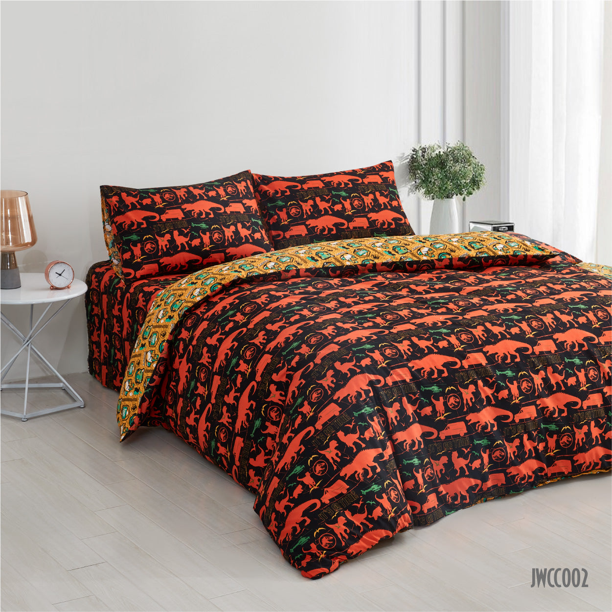 Jurassic World Series Fitted Sheet Set JWCC002