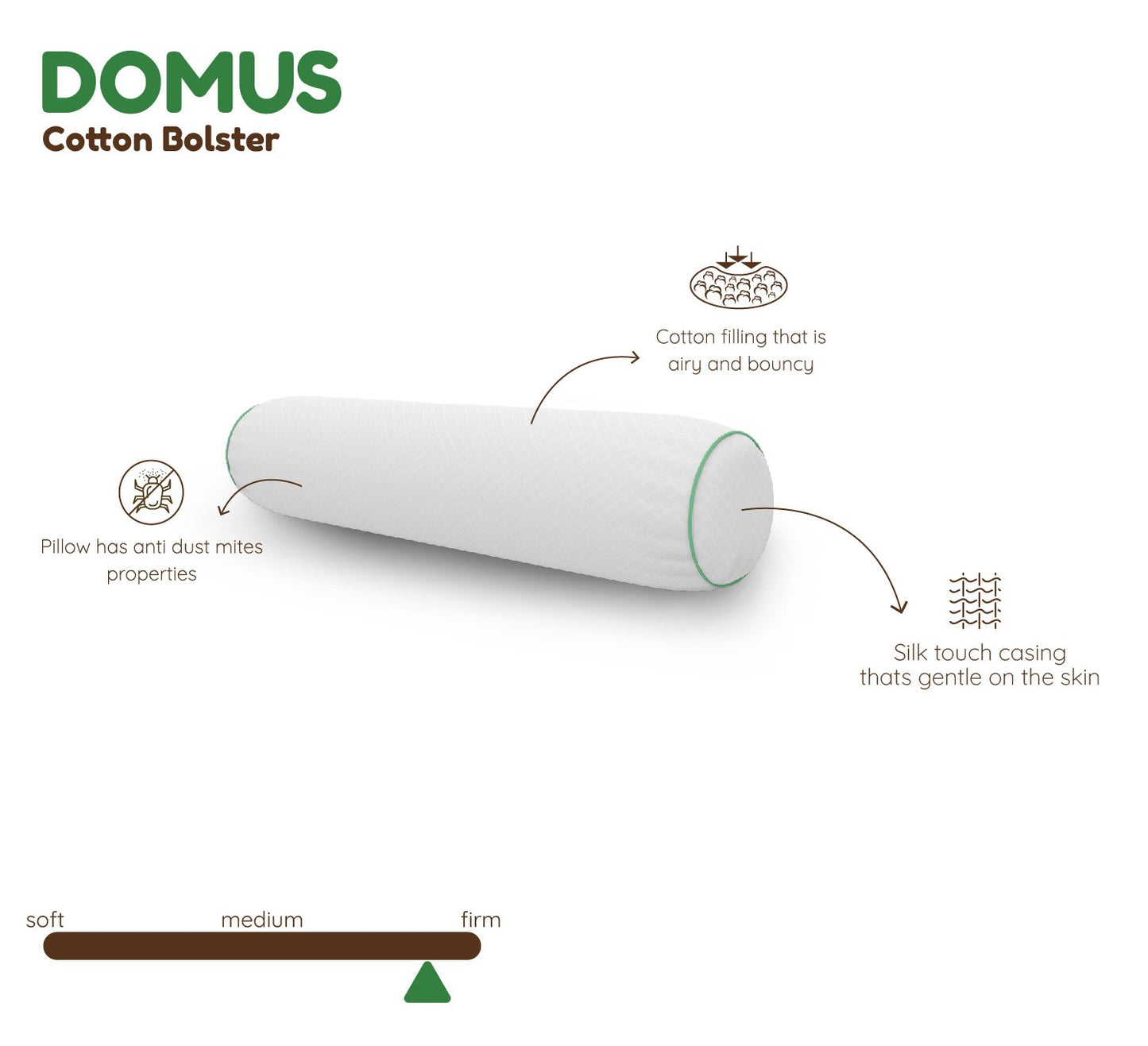 Domus Cotton Bolster