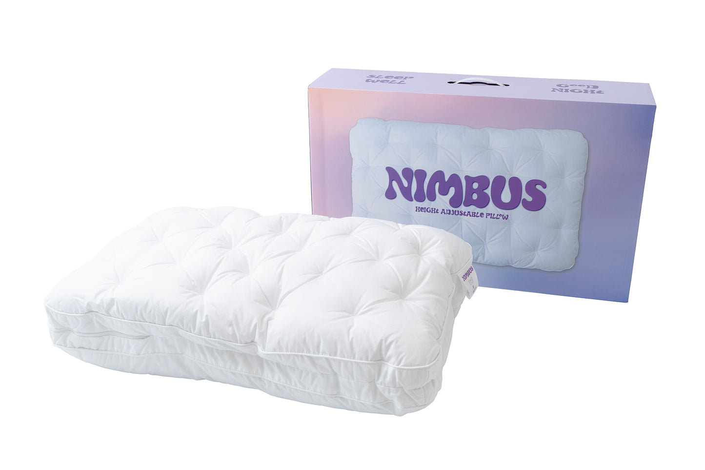 SG60 SPECIAL 2 for $60 Ekohome Nimbus Height Adjustable Pillow