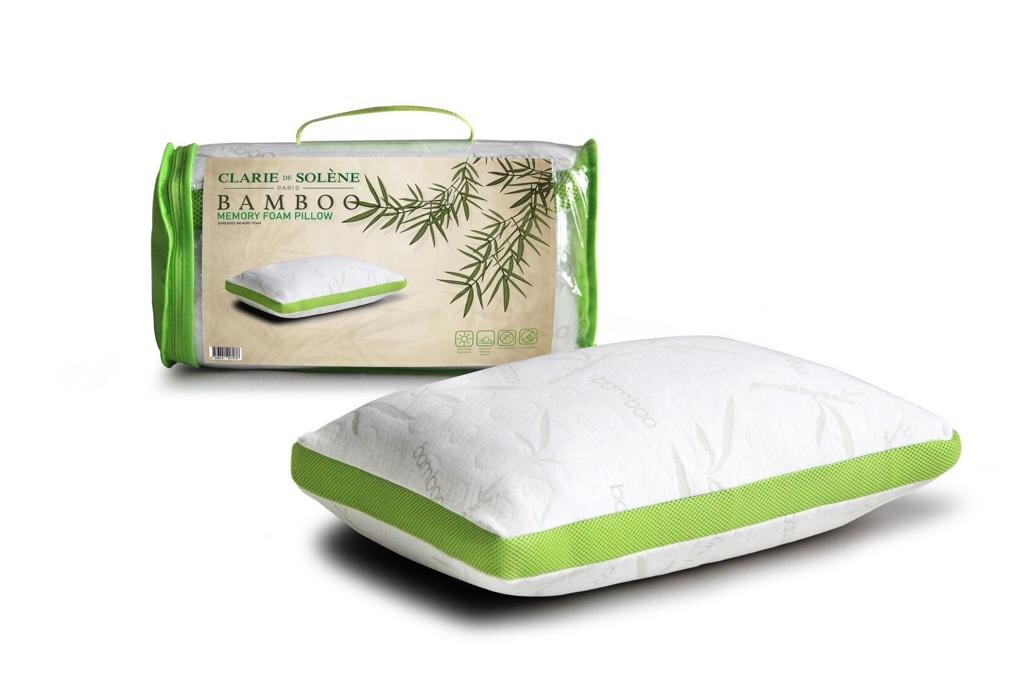 Clarie De Solene Bamboo Memory Foam Pillow